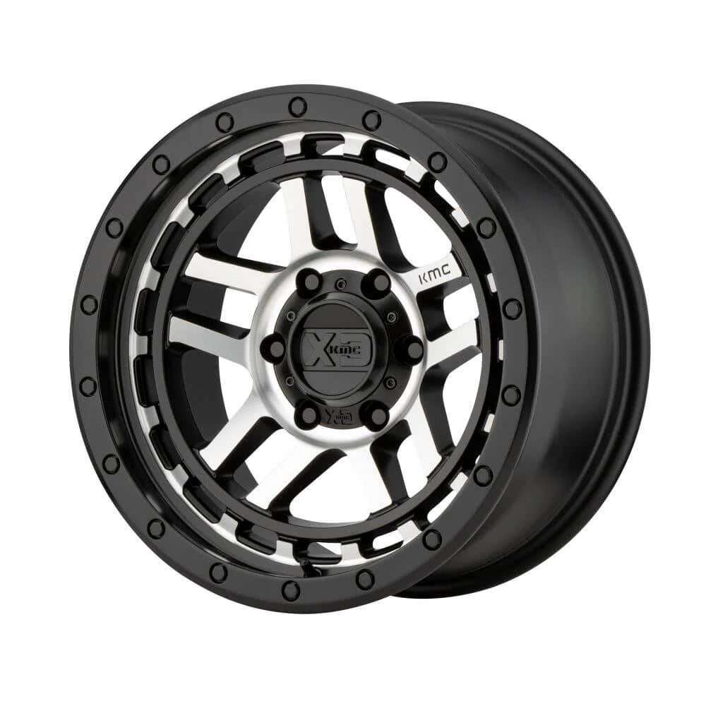 17x8.5 Satin Black Machined Wheel O883890