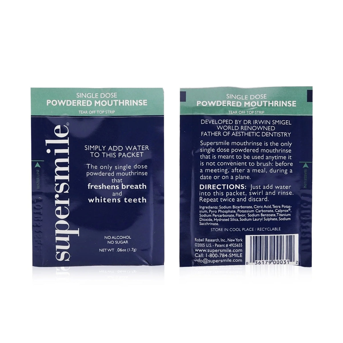Single Dose Powdered Mouthrinse 60x1.7g/0.06oz P908473